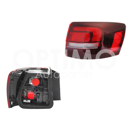 2015 - 2018  VOLKSWAGEN JETTA A6 BICENTENARIO CALAVERA DER EXT S/ARNES OSCURA (ROJO/BLANCO)