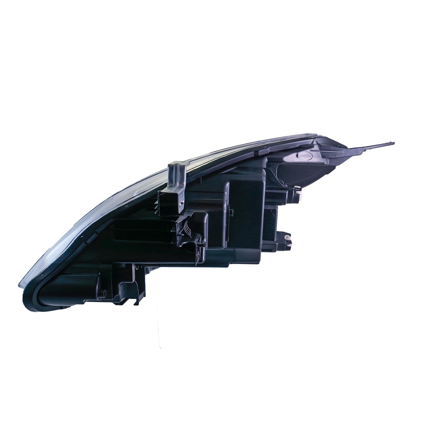 Faro Delantero Derecho compatible con Versa 2015 2016 2017 2018 2019 | Fondo Totalmente Cromado