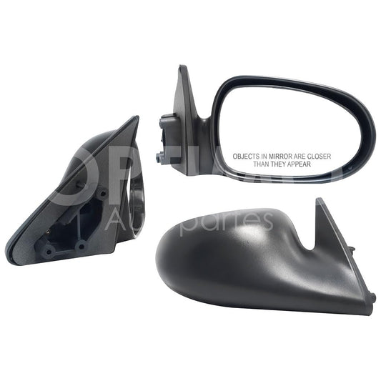 NISSAN SENTRA B-14 1996 1997 1998 1999 2000 ESPEJO DER MANUAL NEGRO POROSO