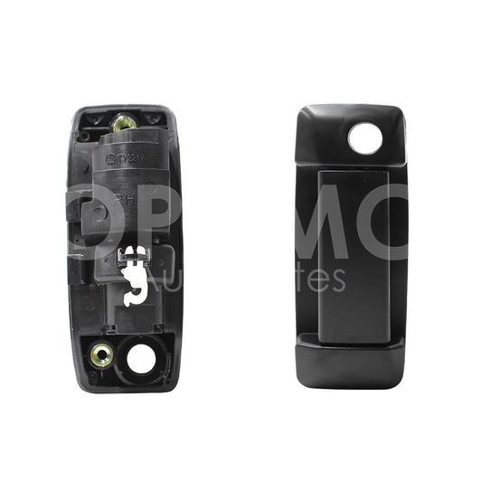 TOYOTA HIACE 2005 2006 2007 2008 2009 2010 2011 2012 2013 2014 2015 2016 2017 2018 2019 MANIJA EXT DER NEGRA POROSA C/HOYO P/CILINDRO PUERTA CORREDIZA