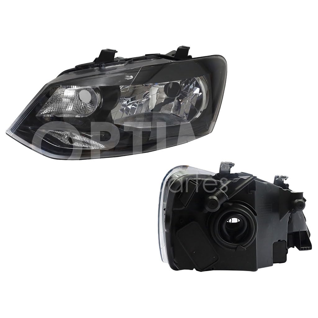 Faro Izquierdo Compatible con VENTO 2014 2015 F/NEGRO S/MOTOR (POLO 15-16)