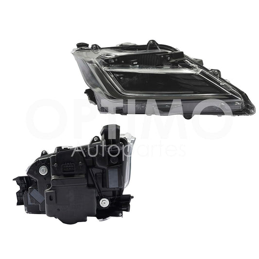 2023 - 2024  TOYOTA YARIS SEDAN FARO DER F/NEGRO C/LED S/DRL (VERSION BASE)
