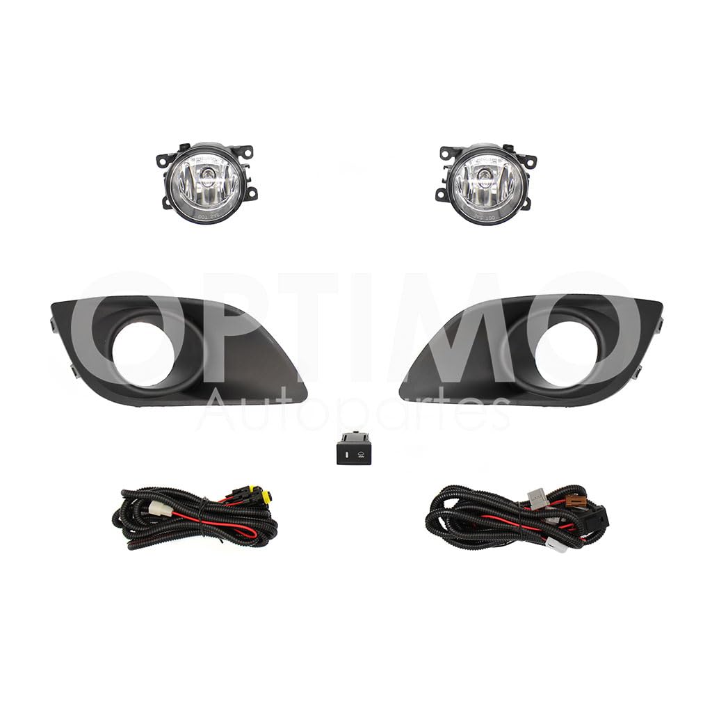 SUZUKI SWIFT 2012 2013 KIT FARO AUX C/CABLES C/REJILLAS NEGRAS C/FOCOS