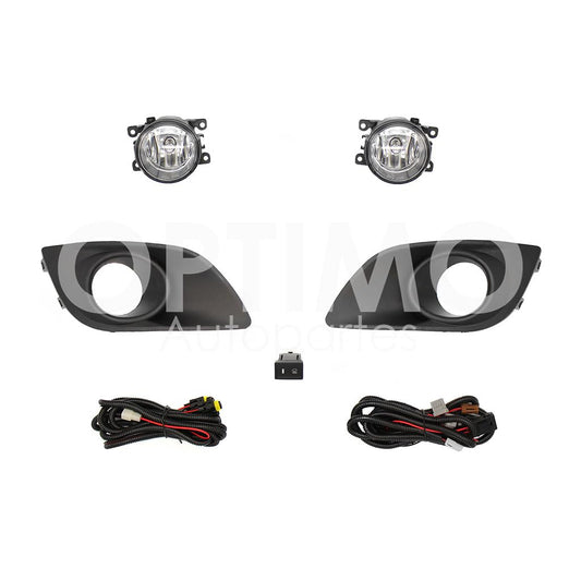 SUZUKI SWIFT 2012 2013 KIT FARO AUX C/CABLES C/REJILLAS NEGRAS C/FOCOS
