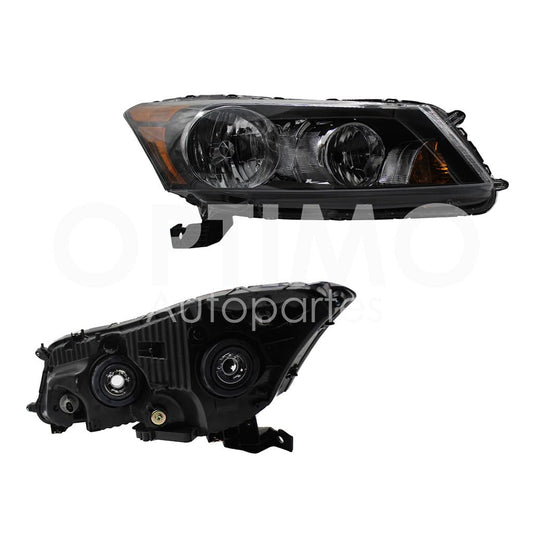HONDA ACCORD SEDAN 2008 2009 2010 2011 2012 FARO DER F/NEGRO C/MICA CUARTO AMBAR 4PTAS