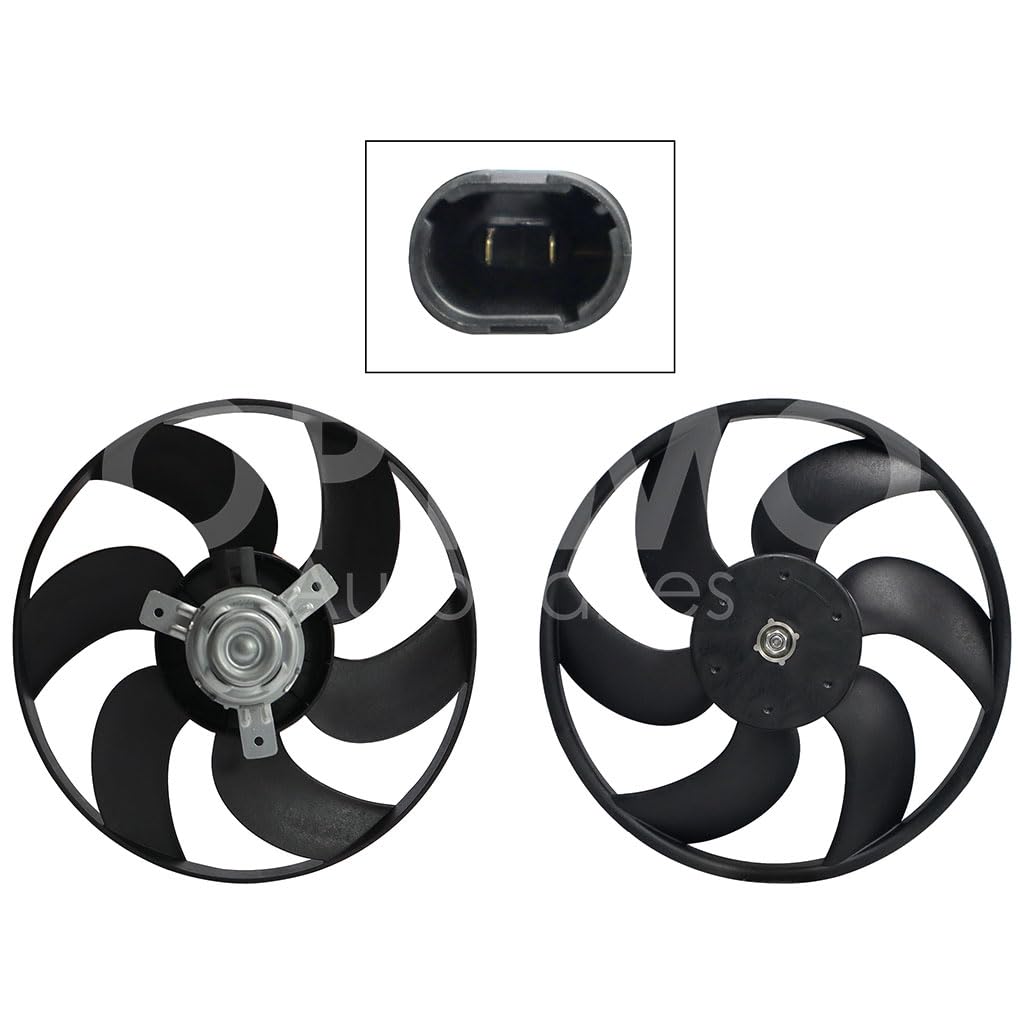 Moto Ventilador Compatible con PLATINA 1.6L 2002 2003 2004 2005 2006 2007 2008 2009 2010 S/AIRE > Sin Tolva 2PIN (APRIO 08-10/CLIO 02-10) (MOTOR/ASPA)