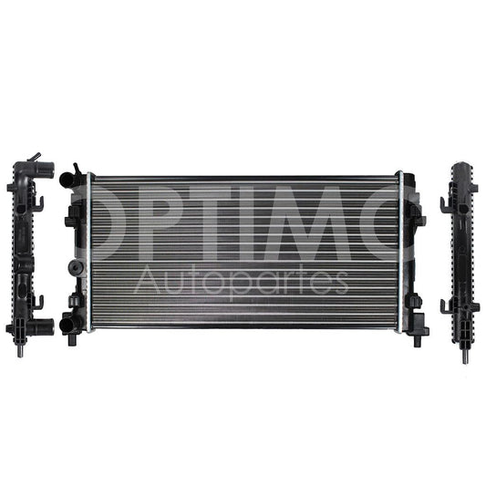 VOLKSWAGEN VENTO 1.6L GASOLINA 2014 2015 2016 2017 2018 2019 2020 2021 2022 RADIADOR AGUA C/S AIRE STD/AUT 660*330*22MM (POLO 13-19/IBIZA 10-17/TOLEDO 13-19/AD A1 10-19) T/MEC