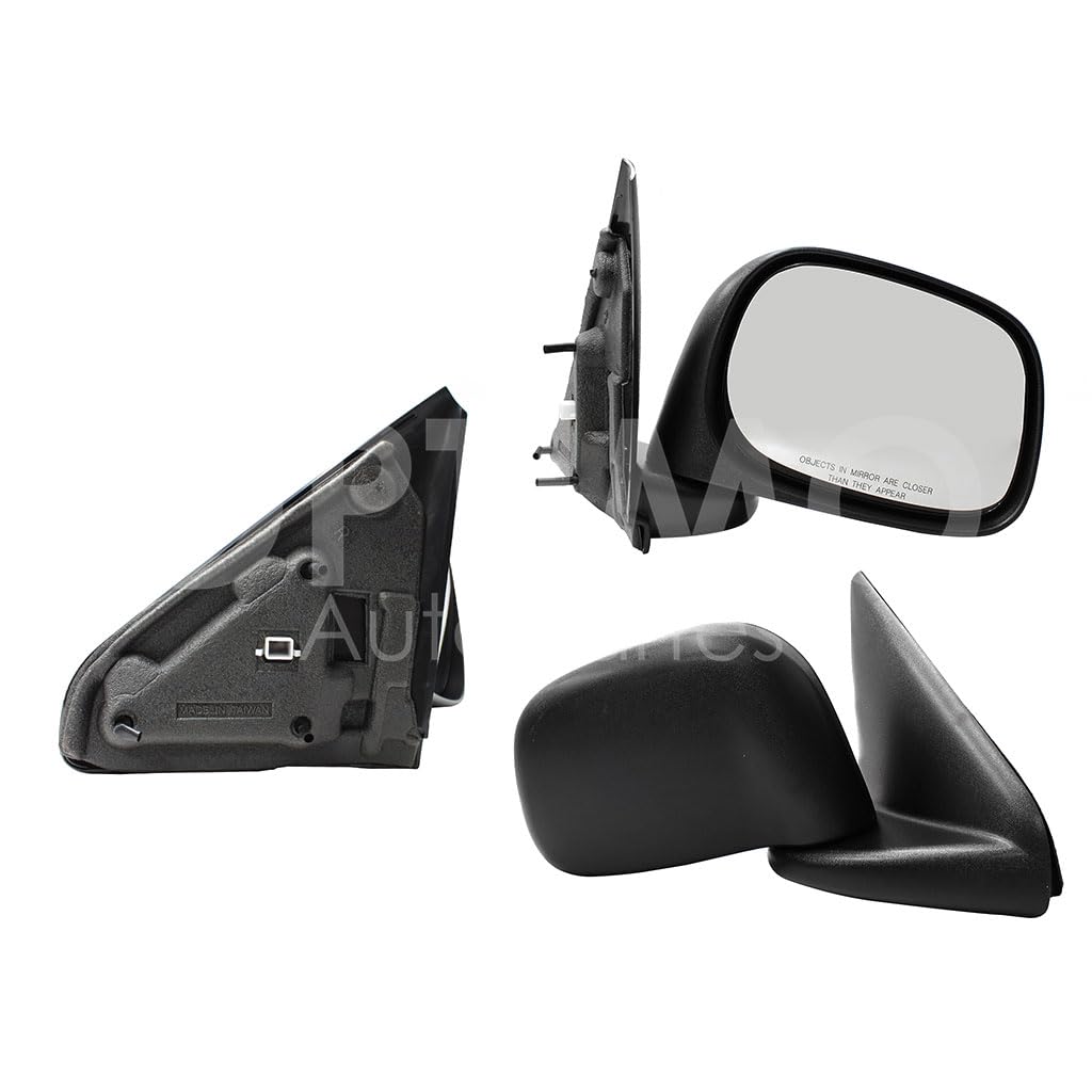 CHRYSLER / DODGE RAM 2002 2003 2004 2005 2006 2007 2008 ESPEJO DER MANUAL NEGRO POROSO