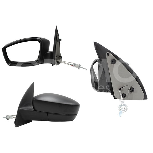 VOLKSWAGEN GOL 2013 2014 2015 2016 2017 2018 2019 2020 2021 ESPEJO IZQ MANUAL NEGRO POROSO C/CONTROL