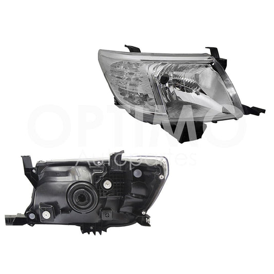 2012 - 2015  TOYOTA HILUX FARO DER FONDO CROMADO