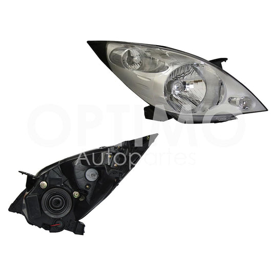 CHEVROLET SPARK 2011 2012 FARO DER FONDO CROMADO