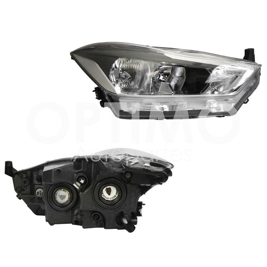 2017 - 2020  NISSAN KICKS FARO DER F/CROMADO S/DRL