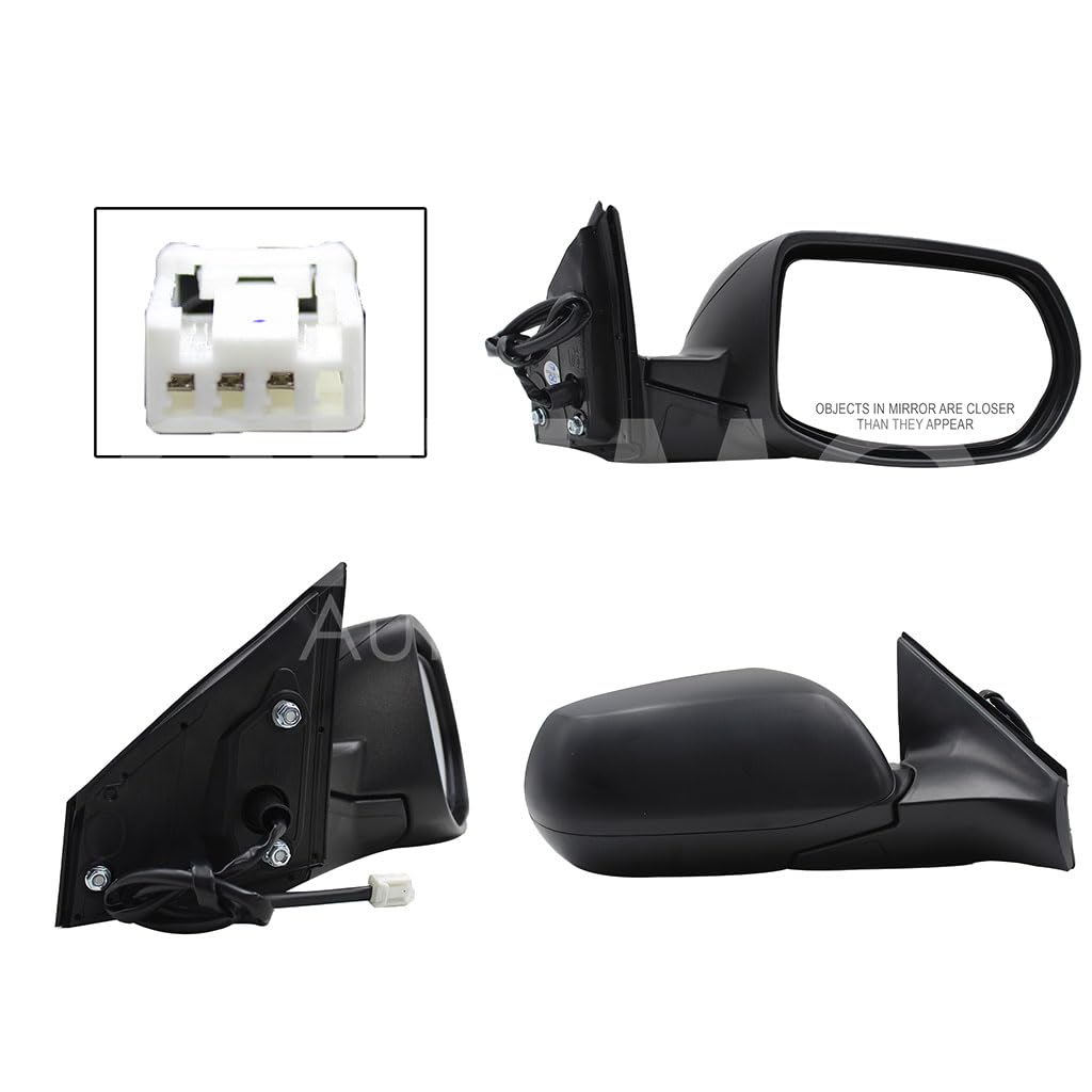 HONDA CR-V 2017 2018 2019 2020 ESPEJO DER ELECT NEGRO P/PINTAR (3PINES)