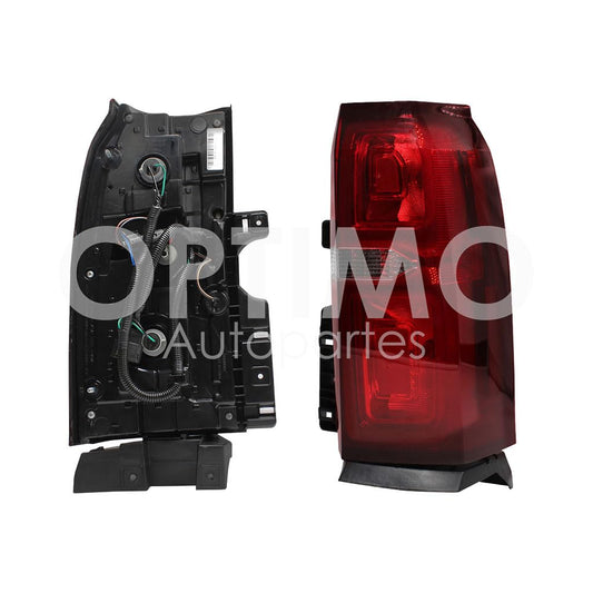 Calavera Derecha Compatible con SUBURBAN 2015 2016 2017 2018 2019 2020 C/ARNES (TAHOE 15-17) (ROJO/BLANCO/ROJO)