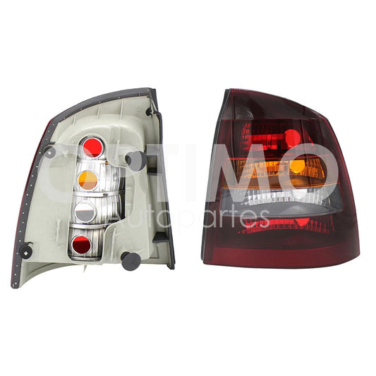 Calavera Derecha Compatible con ASTRA SEDAN 2000 2001 2002 2003 S/ARNES OSCURA 4PTAS (ROJO/AMBAR/BLANCO)