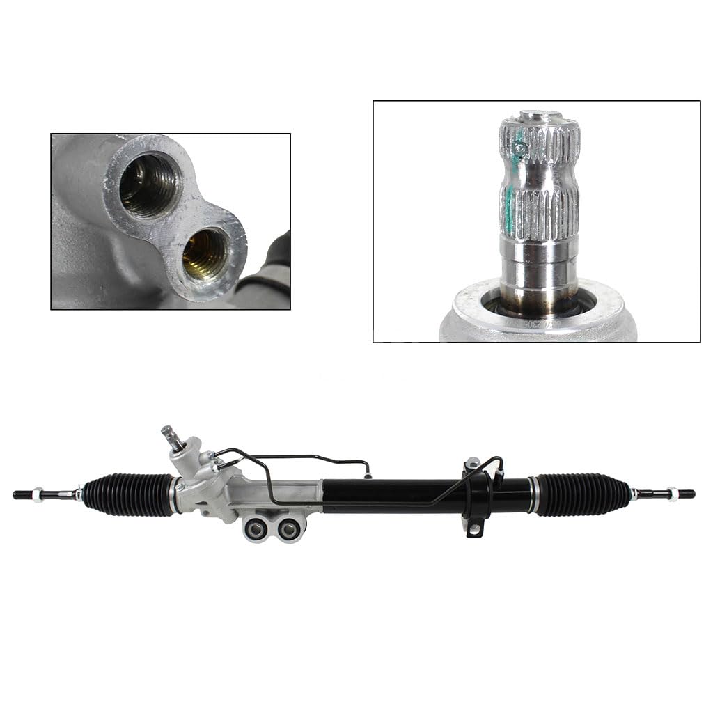 Cremallera o Caja de dirección compatible con np300 frontier (d23) 2016 2017 2018 2019 2020 2021 2022 2023 2024 caja de direccion hidraulica > con bieleta > sin terminal 2/4wd (sencilla/doble cabina)