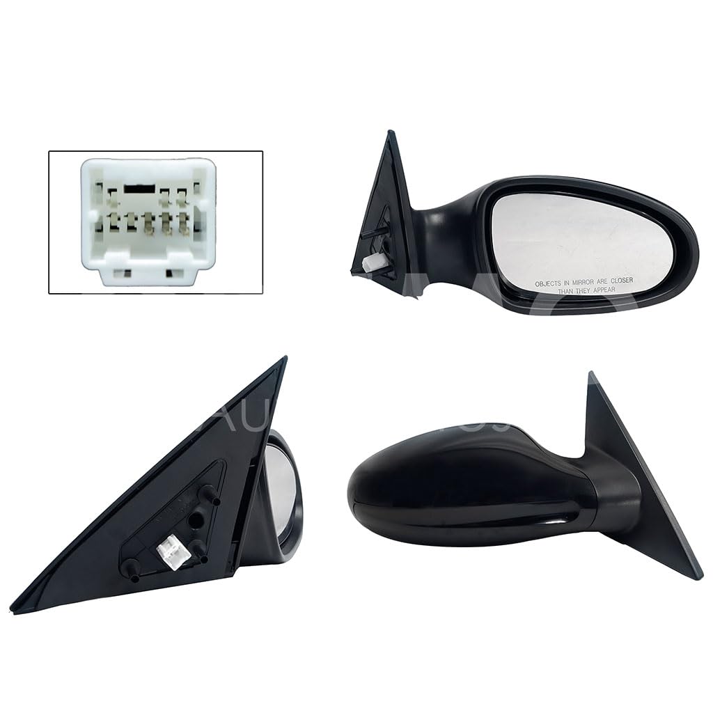 NISSAN ALTIMA 2002 2003 2004 ESPEJO DER ELECT NEGRO P/PINTAR (3PINES)