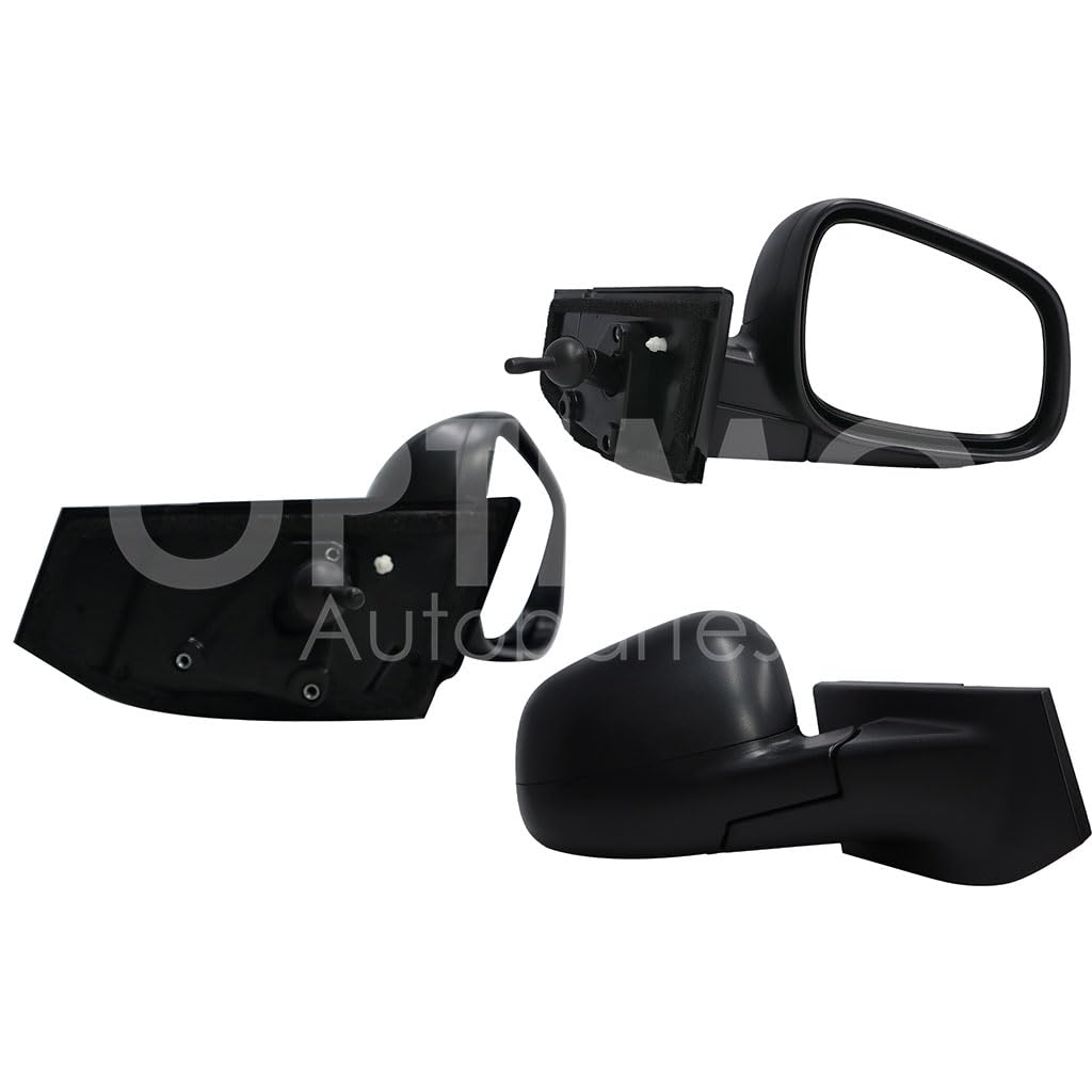 CHEVROLET SPARK CLASSIC 2011 2012 2013 2014 2015 2016 2017 ESPEJO DER MANUAL NEGRO POROSO C/CONTROL (BEAT 18-21 4-5PTAS)