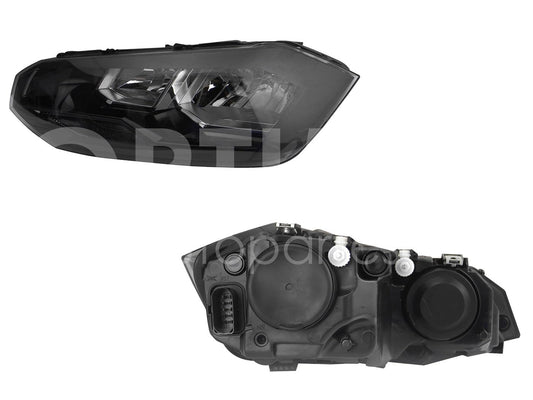 2020 - 2022  VOLKSWAGEN VIRTUS FARO IZQ FONDO NEGRO