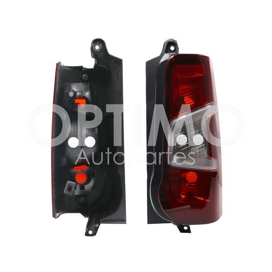 Calavera Derecha Compatible con PARTNER 2020 2021 2022 2023 2024 S/ARNES OSCURA (VERSION MAXI-MAXI PACK) (ROJO/BLANCO/ROJO)