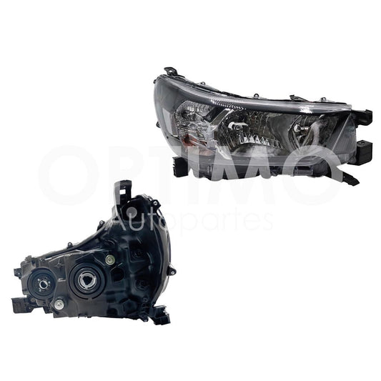 Faro Derecho Compatible con HILUX 2WD 2021 2022 2023 2024 F/CROMADO (VERSION SR/DIESEL MT) DOBLE CABINA