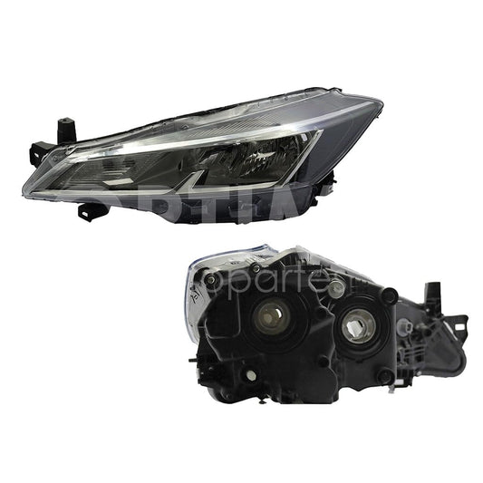 Faro Izquierdo Compatible con KICKS 2021 2022 2023 2024 F/CROMADO S/LED (VERSION ADVANCE-EXCLUSIVE)