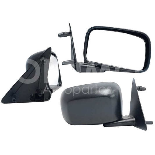 VOLKSWAGEN JETTA/GOLF A2 1987 1988 1989 1990 1991 1992 ESPEJO DER MANUAL NEGRO POROSO S/CONTROL