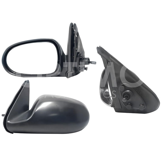 NISSAN SENTRA B-15 2001 2002 2003 2004 2005 2006 ESPEJO IZQ MANUAL NEGRO P/PINTAR C/CONTROL