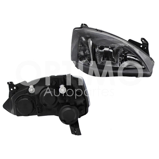 Faro Derecho Compatible con CORSA 2003 2004 2005 2006 2007 2008 F/NEGRO CUARTO LISO (TORNADO 04-11)