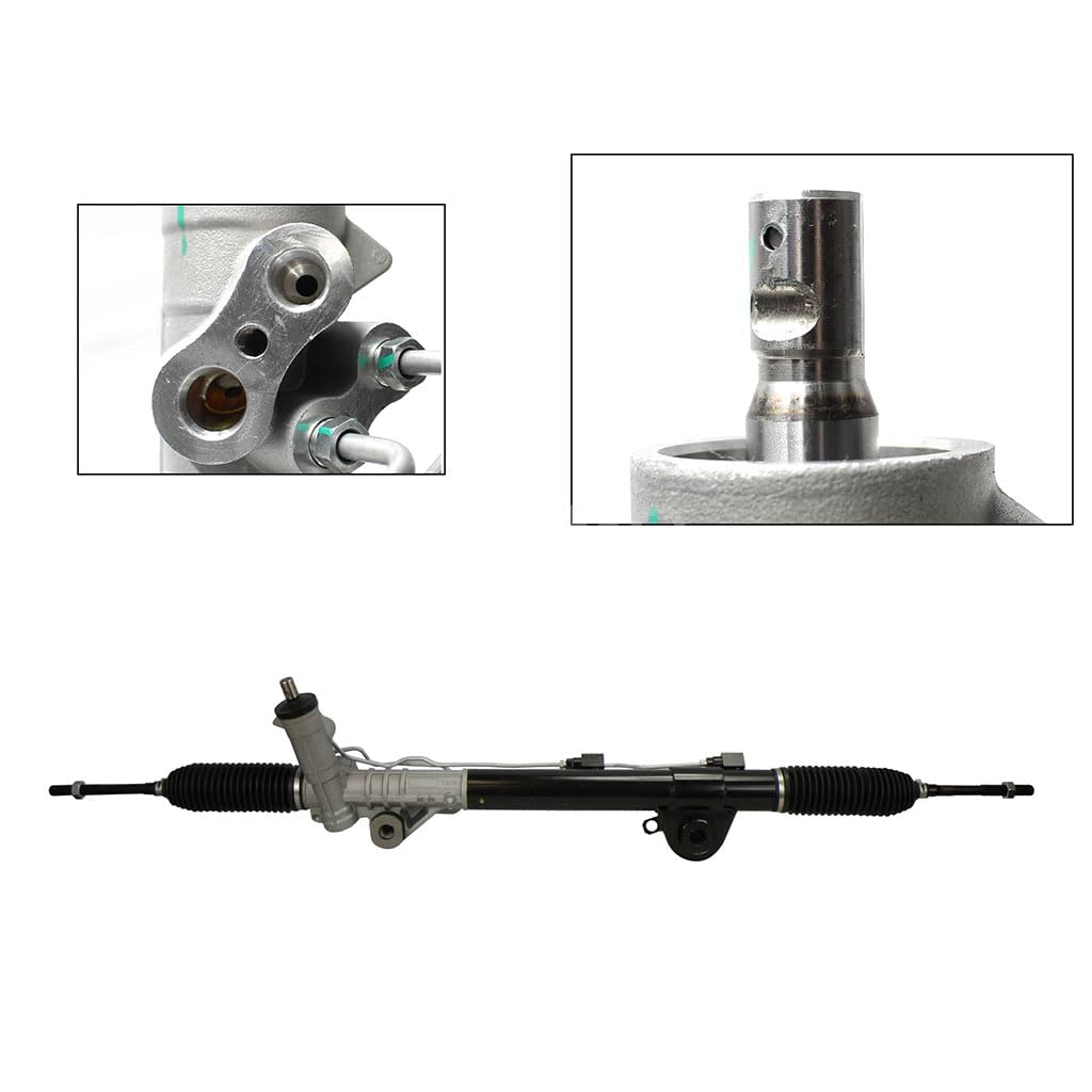 Cremallera o Caja de dirección compatible con f150 2/4wd 2011 2012 2013 2014 caja de direccion hidraulica > con bieleta > sin terminal (lobo 11-14/expedition 11-14/navigator 11-14)