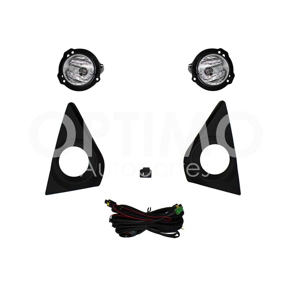 TOYOTA AVANZA 2020 2021 KIT FARO AUX C/CABLES C/REJILLAS NEGRAS C/FOCOS