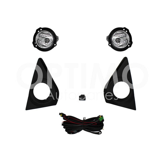 TOYOTA AVANZA 2020 2021 KIT FARO AUX C/CABLES C/REJILLAS NEGRAS C/FOCOS