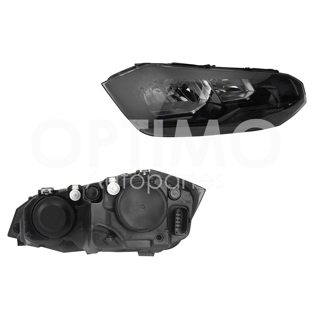 2020 - 2022  VOLKSWAGEN VIRTUS FARO DER FONDO NEGRO