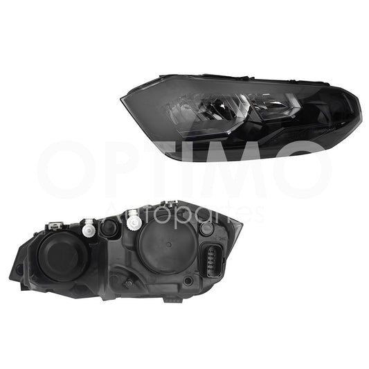 VOLKSWAGEN VIRTUS 2020 2021 2022 FARO DER FONDO NEGRO