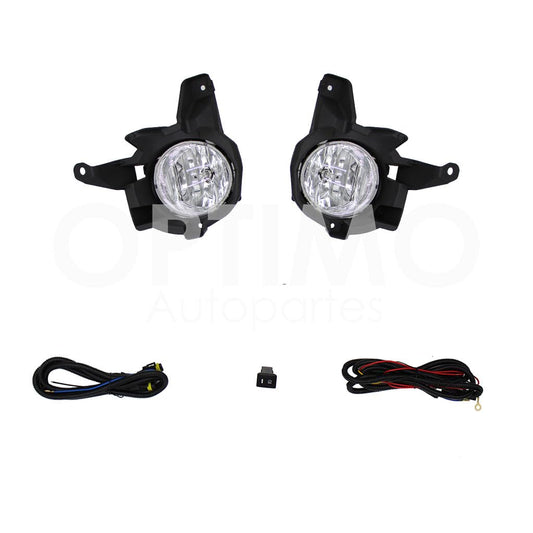 TOYOTA RAV-4 2013 2014 2015 KIT FARO AUX C/CABLES C/BASES C/FOCOS