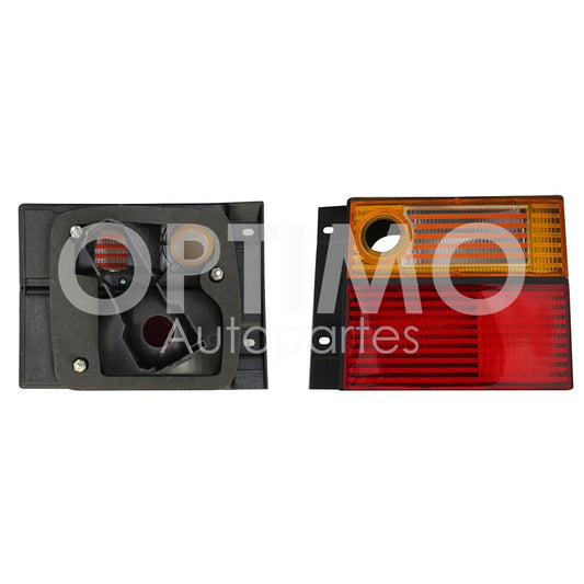 1993 - 1998  VOLKSWAGEN JETTA A3 CALAVERA DER INT S/ARNES (AMBAR/ROJO/FILO BLANCO)