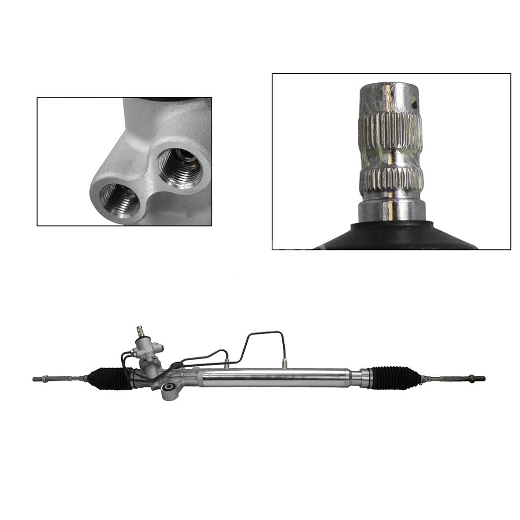 Cremallera o Caja de dirección compatible con hiace 27l 2005 2006 2007 2008 2009 2010 2011 2012 2013 2014 2015 2016 2017 2018 2019 caja de direccion hidraulica > con bieleta > sin terminal 68cm chasis largo (techo alto)