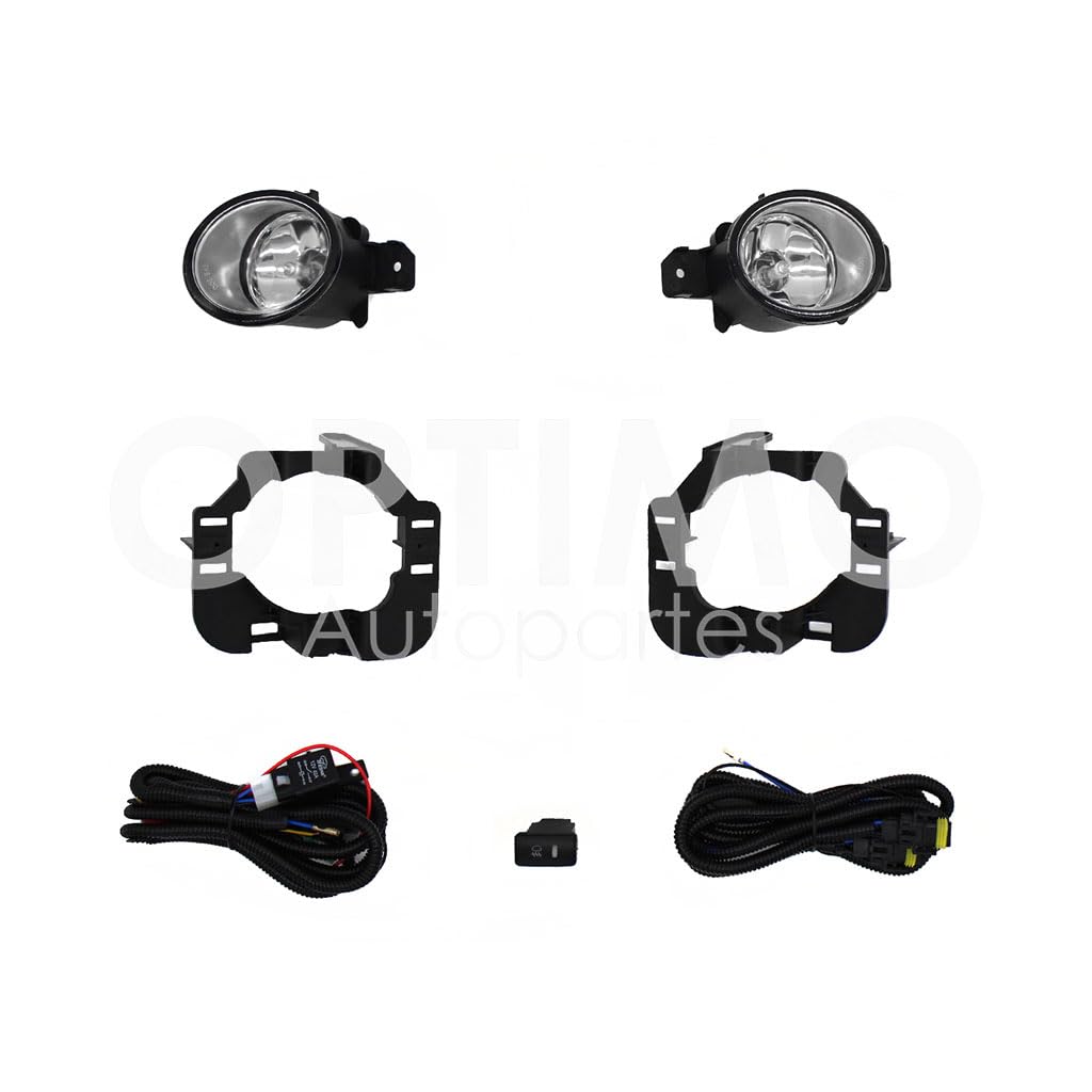 NISSAN ALTIMA 2007 2008 2009 KIT FARO AUX C/CABLES C/BASES C/FOCOS