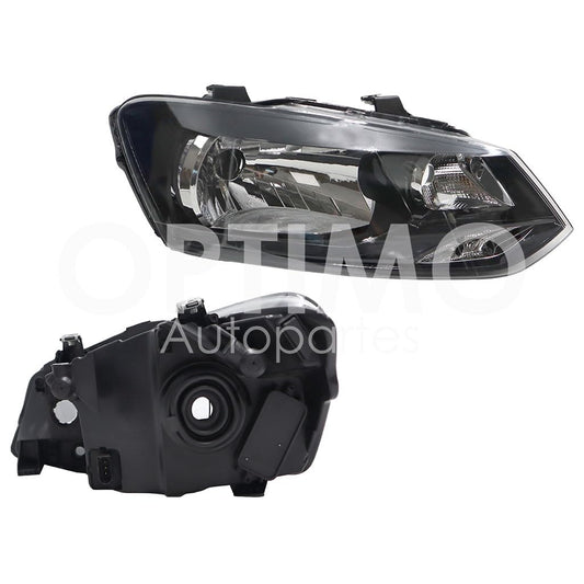 Faro Derecho Compatible con VENTO 2014 2015 F/NEGRO C/MOTOR (POLO 15-16)