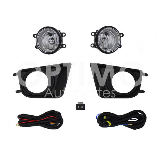 TOYOTA TACOMA 2012 2013 2014 2015 KIT FARO AUX C/CABLES C/REJILLAS NEGRAS C/FOCOS