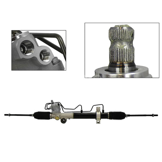 Cremallera o Caja de dirección compatible con altima 25l/35l 2002 2003 2004 2005 2006 caja de direccion hidraulica > con bieleta > sin terminal (maxima 35l 04-08/quest 35l 04-09)