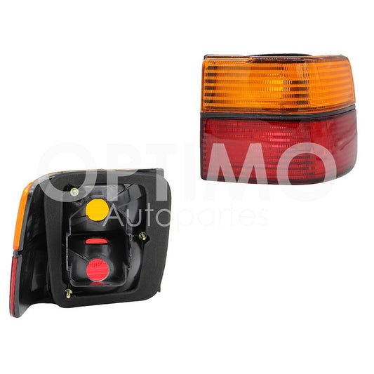 1993 - 1998  VOLKSWAGEN JETTA A3 CALAVERA DER EXT S/ARNES (AMBAR/ROJO)