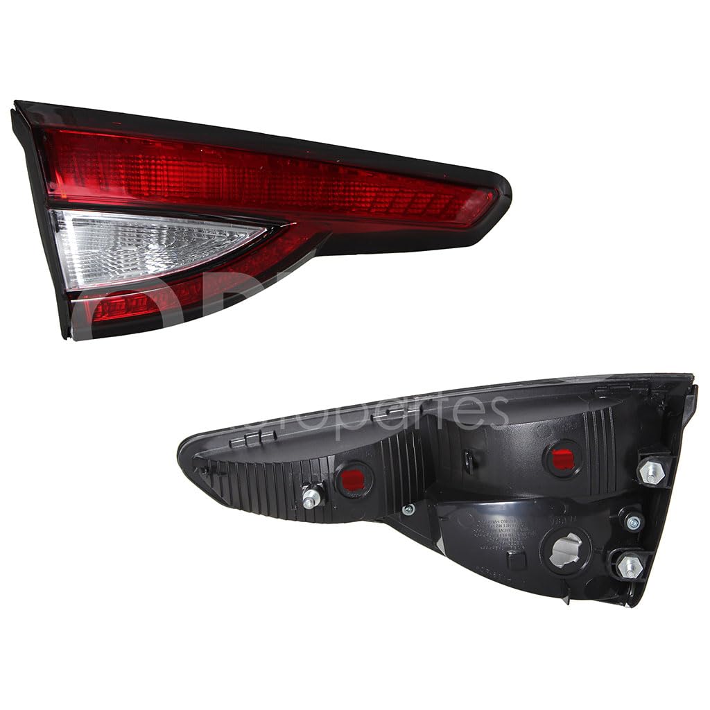 Calavera Izquierda Interior Compatible con ARGO 2021 2022 2023 2024 S/ARNES CLARA (ROJO/BLANCO)