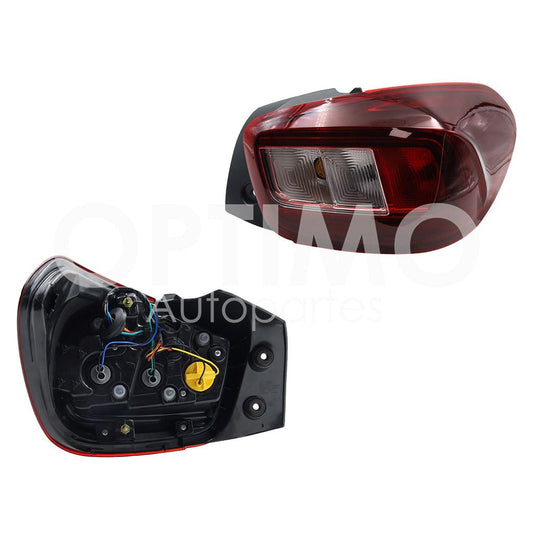 Calavera Derecha Compatible con KWID 2023 2024 C/ARNES CLARA C/DRL (ROJO/BLANCO/BLANCO)