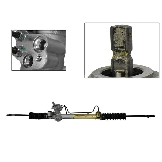 Cremallera o Caja de dirección compatible con focus usa 20l/23l/25l 2000 2001 2002 2003 2004 2005 2006 2007 2008 2009 2010 2011 caja de direccion hidraulica > con bieleta > sin terminal (norte america)