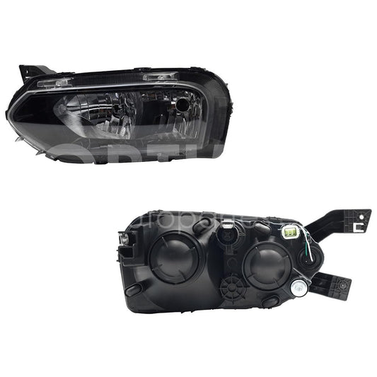 Faro Izquierdo Compatible con KWID 2023 2024 F/NEGRO