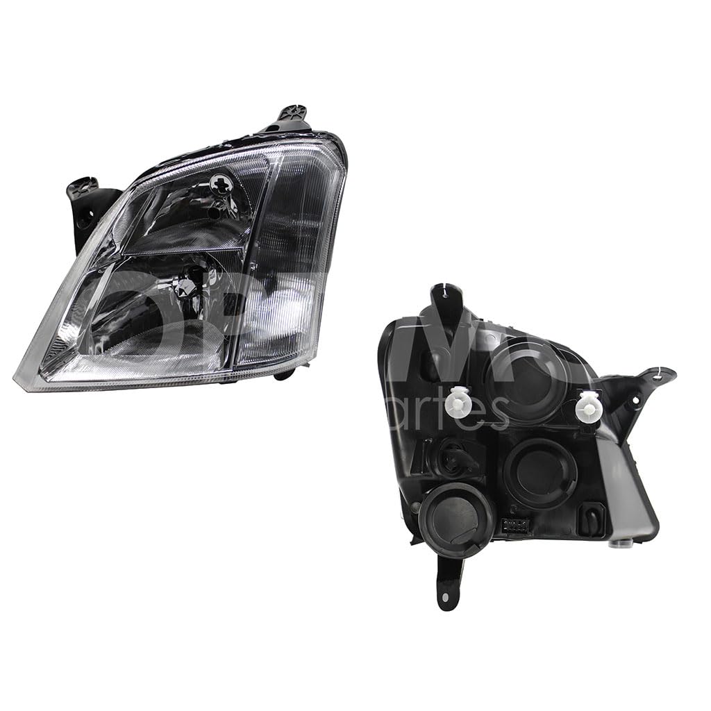 Faro Izquierdo Compatible con MERIVA 2004 2005 2006 2007 2008 F/CROMADO