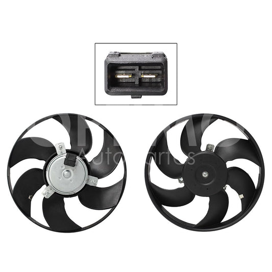 Moto Ventilador Compatible con POINTER 1.8L 1998 1999 2000 2001 2002 2003 2004 2005 2006 2007 2008 2009 C/AIRE > Sin Tolva 2PIN (VAGONETA/PICK-UP) (MOTOR/ASPA)