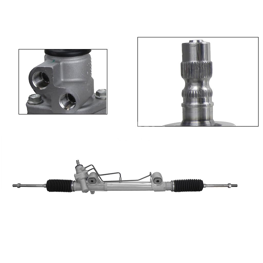 Cremallera o Caja de dirección compatible con hilux 27l 2/4wd 2006 2007 2008 2009 2010 2011 2012 2013 2014 2015 caja de direccion hidraulica > con bieleta > sin terminal (buje orificio ancho toma o/bajo profundo)