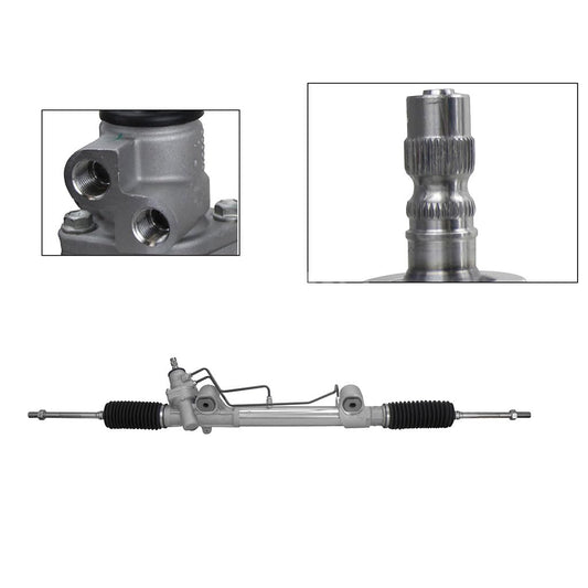 Cremallera o Caja de dirección compatible con hilux 27l 2/4wd 2006 2007 2008 2009 2010 2011 2012 2013 2014 2015 caja de direccion hidraulica > con bieleta > sin terminal (buje orificio ancho toma o/bajo profundo)